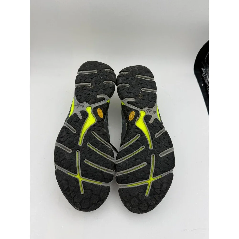 The North Face Vibram Trail Running Shoes Men's 11 Gray Volt Green Hiking